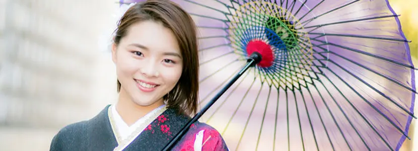 振袖を着て美観地区をお散歩!お母さんも喜んでくれて大満足!